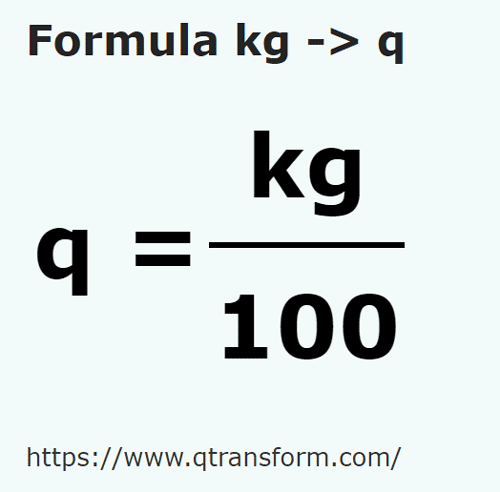 formula Kilograme in Chintale - kg in q