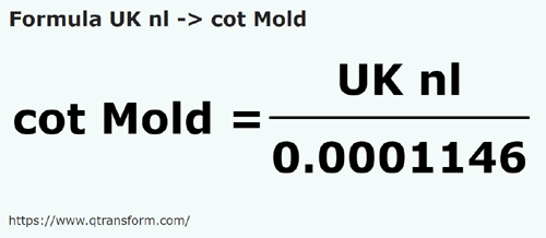formula Leghe nautice britanice in Coti (Moldova) - UK nl in cot Mold