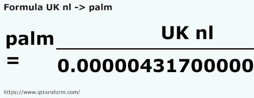 formula Leghe nautice britanice in Palmaci - UK nl in palm