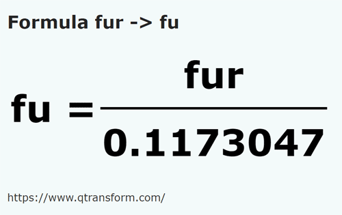 formula Furlong in Corde - fur in fu