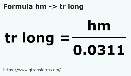 keplet Hektométer ba Hosszú mérőnád - hm ba tr long