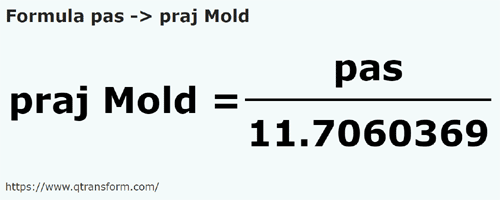 formula Passi in Prajini (Moldova) - pas in praj Mold