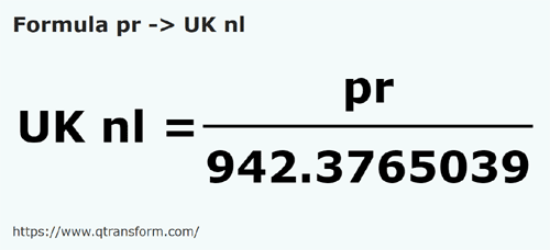 formula Prajini in Lege nautica britannico - pr in UK nl