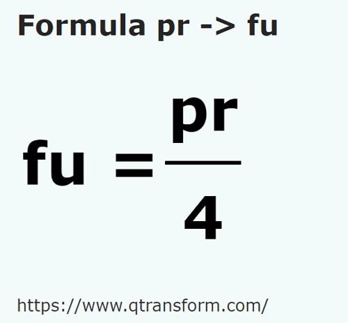 formula Poles to Ropes - pr to fu