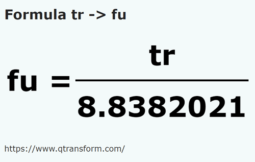 vzorec Rákos na Lana - tr na fu