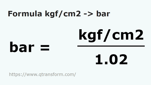 Conversor De Das Kgf Cm2 Para Bar Tutor Suhu