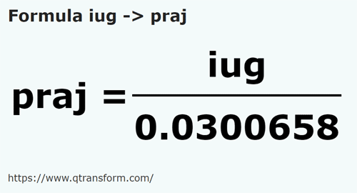 formule Kadastraal iugăr naar Prăjini fălcesti - iug naar praj