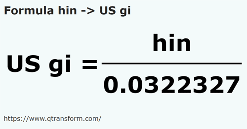 formula Hini in Gill us - hin in US gi