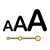 dimensione del font icon